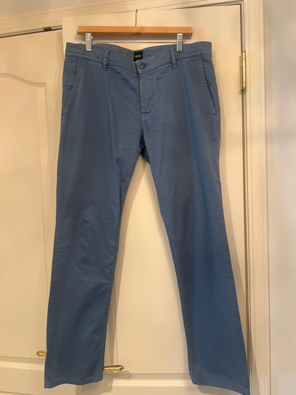 Boss Men's Slate Blue Chino Pants-sz 34-great condition